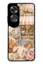 Oppo A60 Paris Café Bloom Design Glossy Phone Case