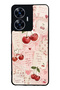 Realme C55 Glossy Phone Case with Cherry Love Letters Design