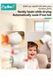 Cordless Baby Hair Dryer, Kids Hair Dryer, Portable Hair Blow Dryer with Charging Base, Low Heat Noise Hairdryer for Infant Hair Delicate Skin, Gentle Quiet Airflow - 3