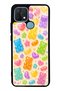 Oppo A15S Glossy Phone Case with Sweet Bear Jelly Design