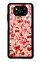Xiaomi Poco X3 Glossy Phone Case with Cherry Lace Fantasy Design