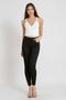 Jaime Women's Black Jeans High Waist Skinny Leg Skinny Fit Lycra