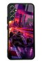 Samsung A34 Purple Apex Design Glossy Phone Case