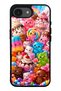 iPhone 16E Kawaii Candy Party Design Glossy Phone Case