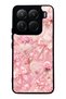 Xiaomi Mi 15 Pro Glossy Phone Case with Pink Lace Romance Design