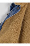 Fur Collar Fleece Lined Boys' Jean Jacket - 2