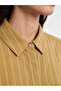Green Striped Women's Shirt Tunic - 4