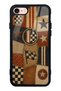 iPhone 7 Racing Leather Club Design Glossy Phone Case