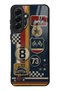 Samsung A56 Old School Racing Design Glossy Phone Case