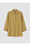 Green Striped Women's Shirt Tunic - 6