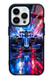 iPhone 14 Pro Bluefire Apex Design Glossy Phone Case