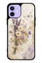 iPhone 12 Lavender Meadow Design Glossy Phone Case