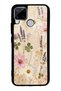 Realme C15 Glossy Phone Case with Wildflower Letters Design