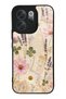 Vivo V70 Wildflower Letters Design Glossy Phone Case