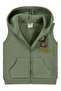 Lion Embroidered Vest for 6-18 Months - Green - 3