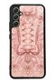 Samsung A34 Pink Corset Coquette Design Glossy Phone Case