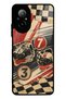 Realme 12 Lite Retro Racing No. 7 Design Glossy Phone Cases