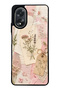 Oppo A38 Blush Herbarium Design Glossy Phone Case