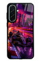 Samsung A37 Purple Apex Design Glossy Phone Case