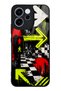 Oppo Reno 15F Neon District Design Glossy Phone Case