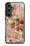 Samsung S24 Fe Berry Matcha Dream Design Glossy Phone Case
