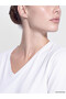 V-Neck Cotton Women's T-Shirt - 3
