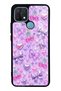 Oppo A15S Glossy Phone Case with Lilac Charm Pop Design
