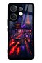 Vivo V60 Neon Tokyo Nights Design Glossy Phone Case