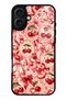iPhone 16 Plus Glossy Phone Case with Cherry Lace Fantasy Design