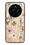 Realme 12 Pro Glossy Phone Case with Wildflower Letters Design