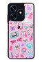 Tecno Spark 10 Y2K Sticker Dreams Design Glossy Phone Case