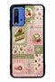 Xiaomi Redmi 9t Matcha Berry Quilt Design Glossy Phone Case