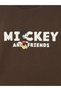 Peak New Season Brown Printed 100% Cotton Women's T-Shirt - 7
