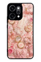 Oppo Reno 14 Pro Glossy Phone Case with Vintage Rose Vanity Design