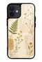 iPhone 12 Mini Glossy Phone Case with Pressed Meadow Design