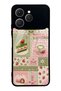 Tecno Spark 40 Matcha Berry Quilt Design Glossy Phone Case