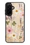 Samsung A26 Glossy Phone Case with Wildflower Letters Design