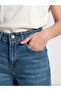 Indigo Petite Straight Fit Women's Jean Pants - 5