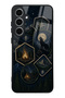 Samsung S24 Fe Moonlit Trails Design Glossy Phone Case