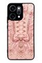 Oppo Reno 14 Pro Pink Corset Coquette Design Glossy Phone Case
