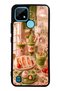 Realme C21 Glossy Phone Case with Berry Matcha Corner Design