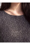 Peak New Season Black Plus Size Patterned Blouse - 2