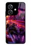 Oppo A3 Purple Apex Design Glossy Phone Case