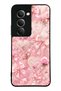 Xiaomi Redmi 15 Glossy Phone Case with Pink Lace Romance Design