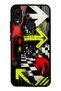 Xiaomi Redmi Note 7 Glossy Phone Case with Neon District Design