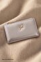 Mini Logo Silver Wallet