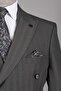Exclusive Double-Breasted Suit Gray - 4