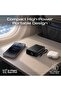 20000mAh Volta-45 Power Bank with 45W Fast Charging (Black) Built-in USB-C Cable, Triple Dev - 6