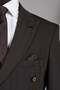 Exclusive Double-Breasted Suit Brown - 4