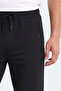 Kingstor I Men's Black Sweatpants with Zipper Pockets - 4